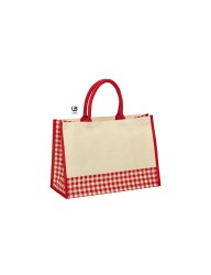 Τσάντα θαλάσσης 43 x 30 x 20εκ. (Faubourg) natural-red